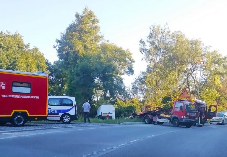 Sortie de route dans la Côte d’Equemauville, le conducteur transporté en urgence absolue au CHU de Caen