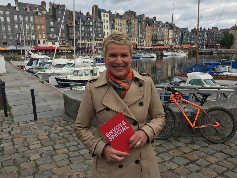 « Envoyé spécial » en tournage à Honfleur