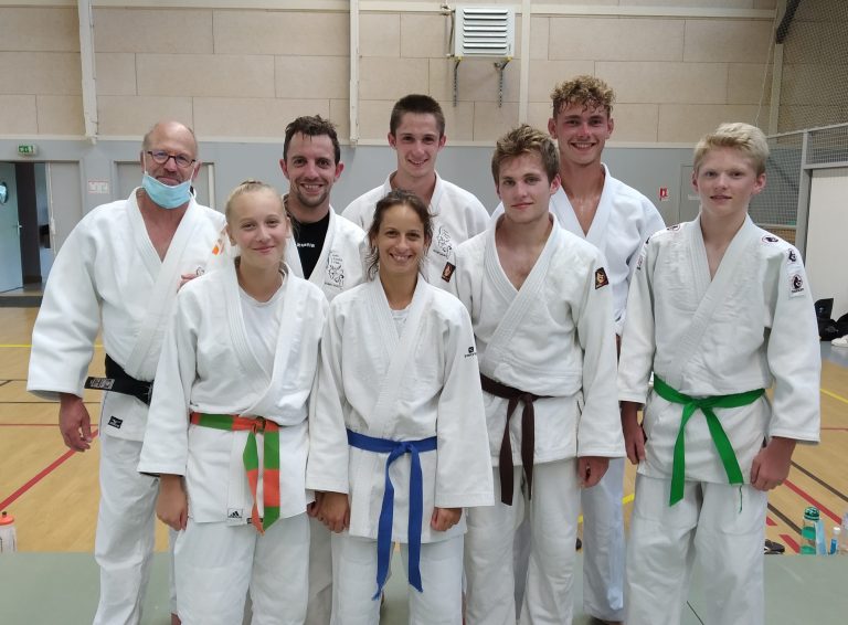 C’est la rentrée pour certains compétiteurs du judo sambo club de Honfleur.