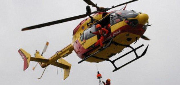 Sauvetage d’un kitesurfer en difficulté au large de Honfleur.