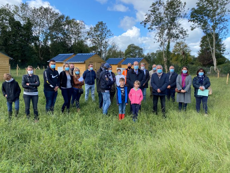 Remise des clés des nouveaux jardins familiaux sur le Plateau