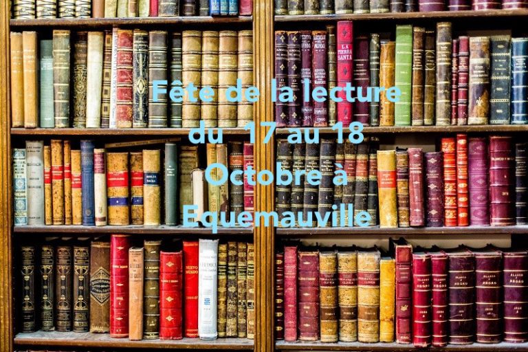 Samedi et Dimanche : « Fête de la lecture » à Equemauville