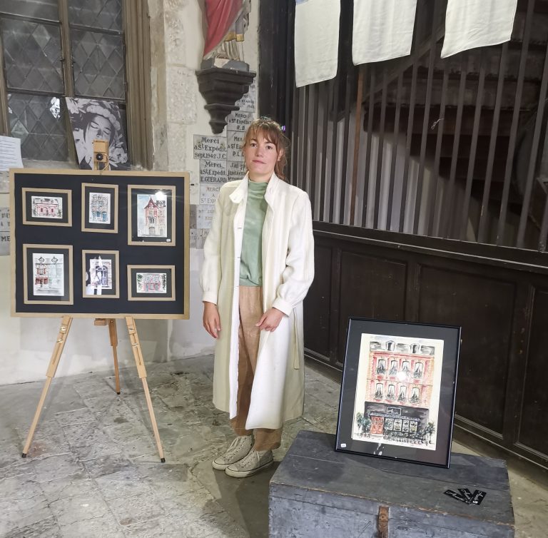« Les façades de Honfleur » s’exposent en couleurs
