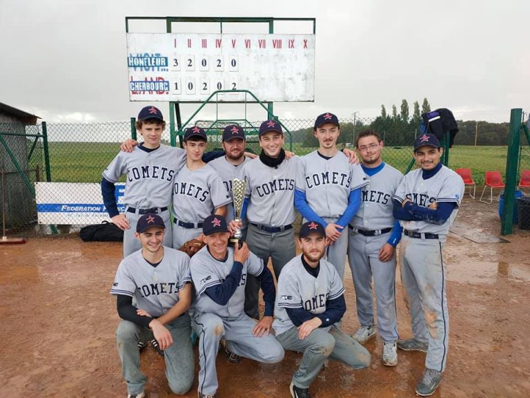 Honfleur champion de Normandie de Baseball