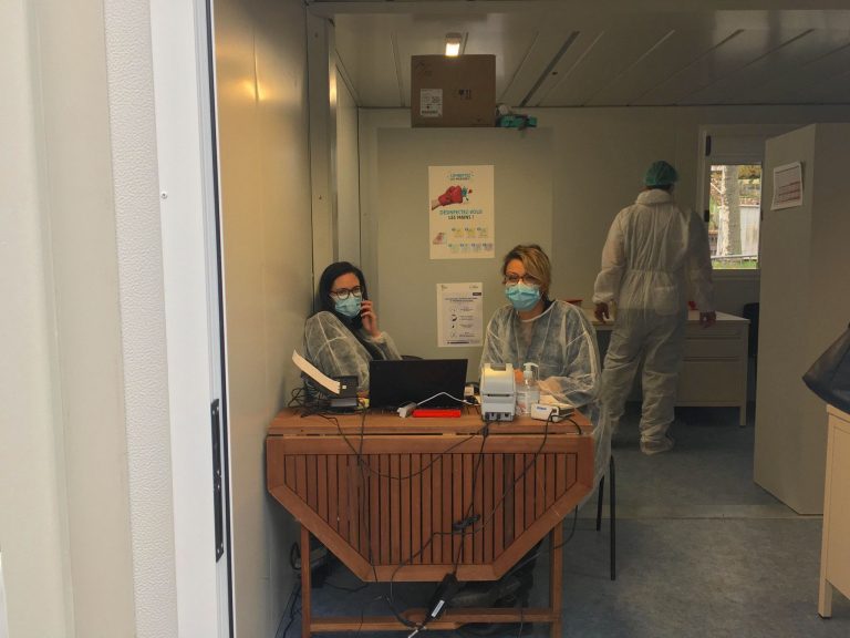 En une semaine, près de 500 personnes testées au centre de dépistage Covid-19 de Honfleur