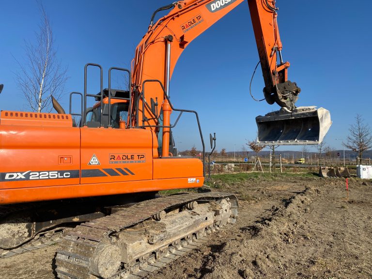 Les travaux du futur « Drive Leclerc » démarrent au pied du Pont de Normandie