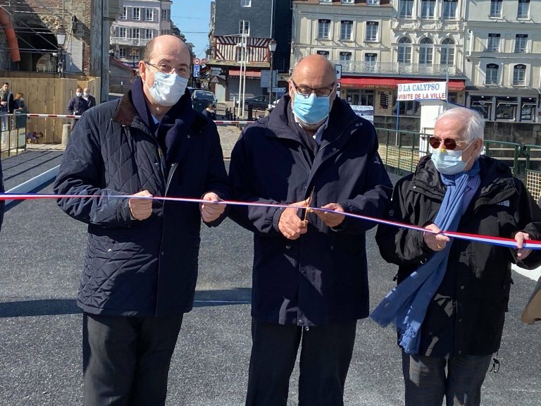 Fin des travaux du pont de la Lieutenance et réouverture à la circulation…