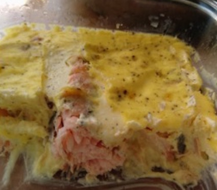 Terrine de saumon à ma façon..