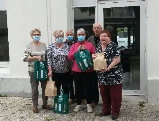 Colis gourmand pour les anciens combattants du canton de Honfleur