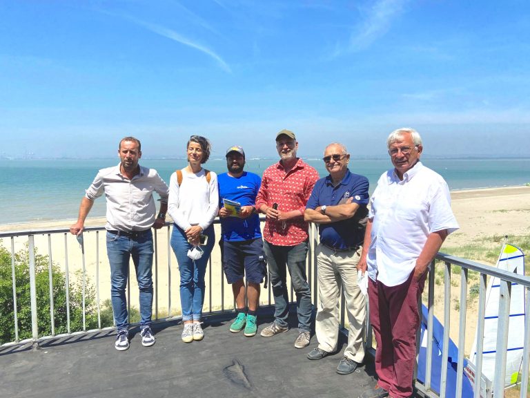 L’école de voile du C.N.H reprend ses cours sur la plage du Butin