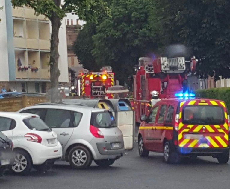 Début d’incendie dans une cave HLM des Marronniers….