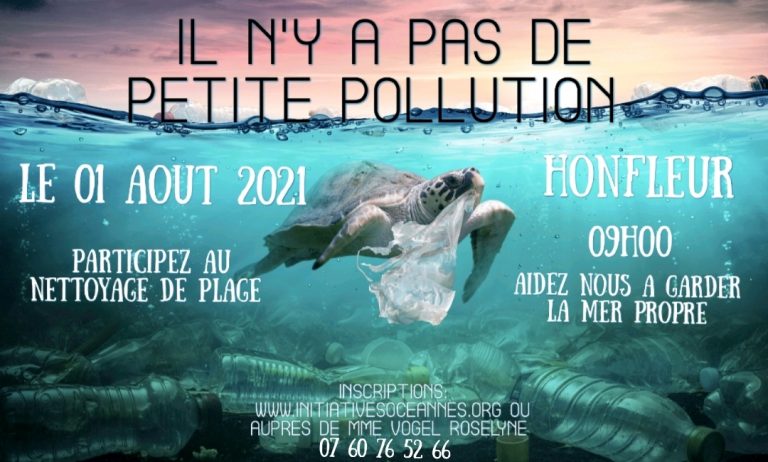 Collecte de déchets sur la plage du Butin…