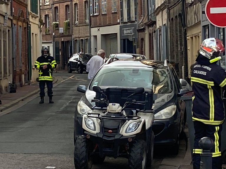 Une importante odeur de gaz rue Chaussée mobilise une quinzaine de sapeurs-pompiers