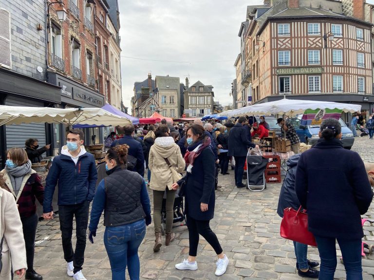 Fin du port du masque obligatoire dans les rues de Honfleur