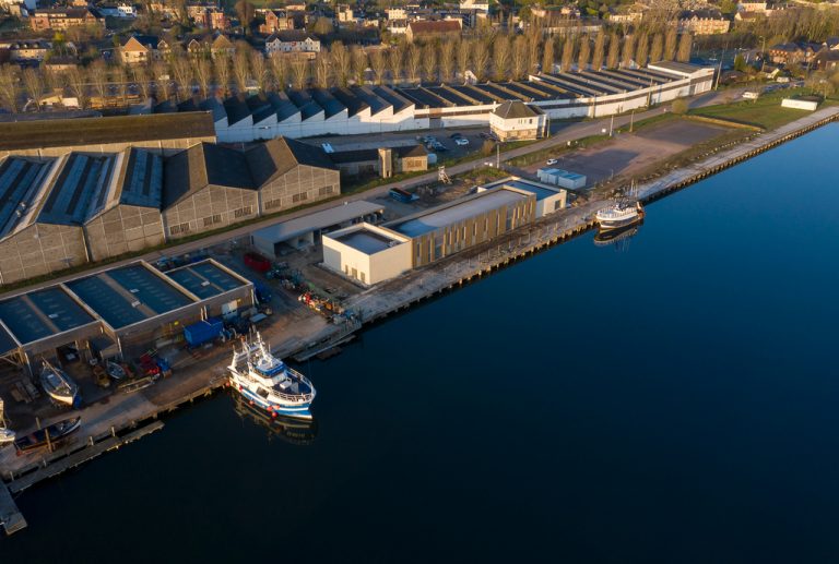 Inauguration des ateliers portuaires départementaux de Honfleur