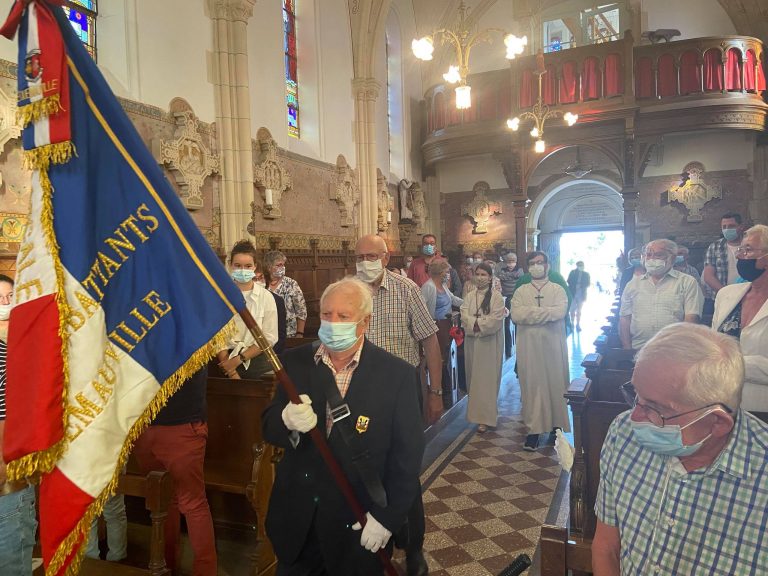 L’église d’Equemauville copieusement garnie pour la messe de la Fête des blés…