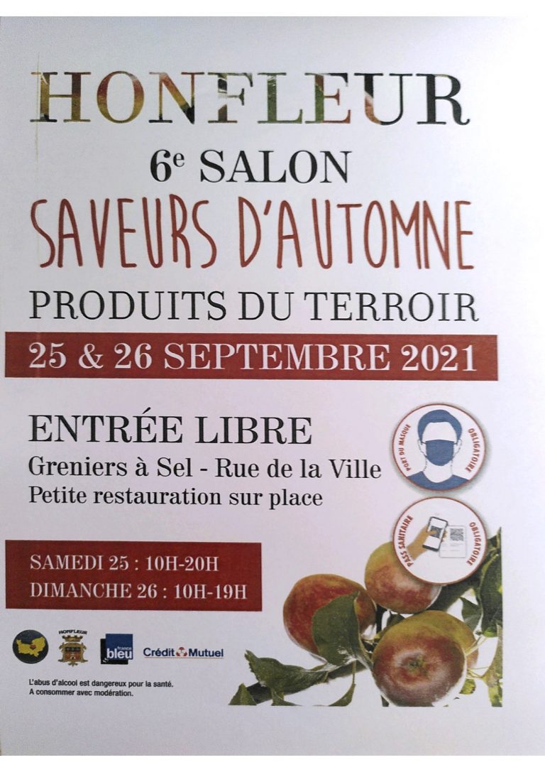 Le 6e Salon « Saveurs d’Automne » aura lieu les 26 et 27 septembre