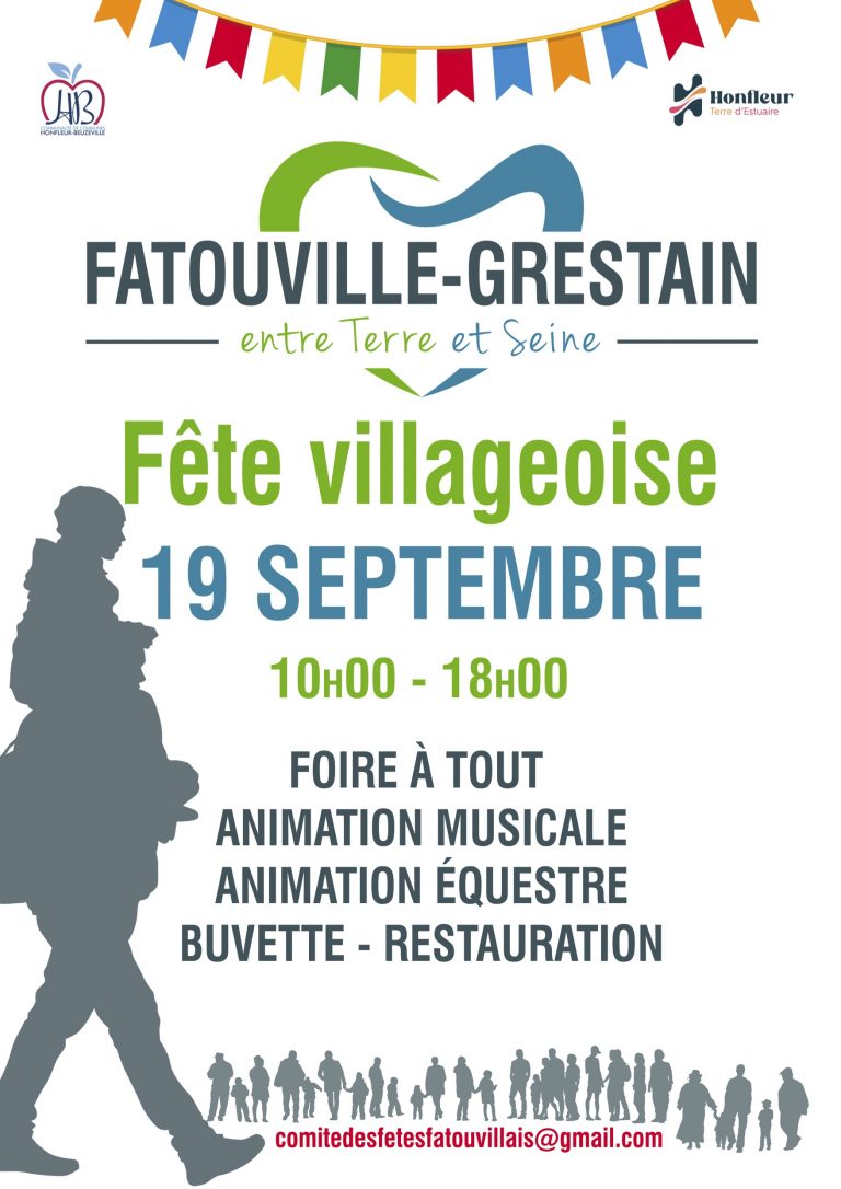 Fête villageoise à Fatouville-Grestain