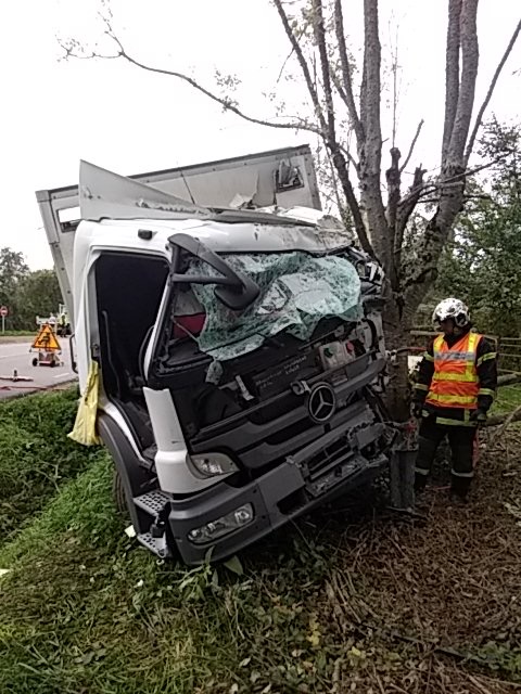 Accident de poids-lourd à Saint-Gatien-des-bois, une jeune femme de 22 ans gravement blessé…