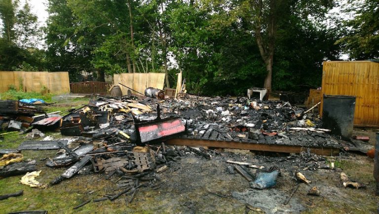 Gonneville-sur-Honfleur : Un incendie détruit un abri de jardin…