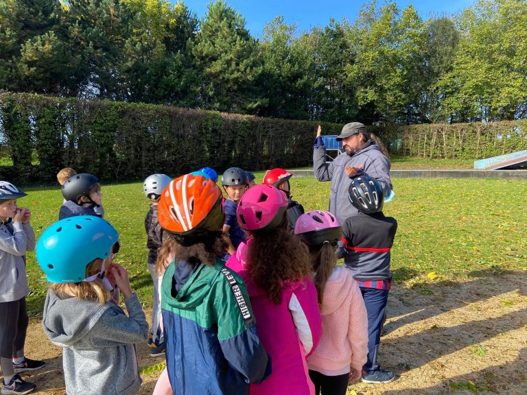 Activités sportives pour les élèves de l’école Caubrière…