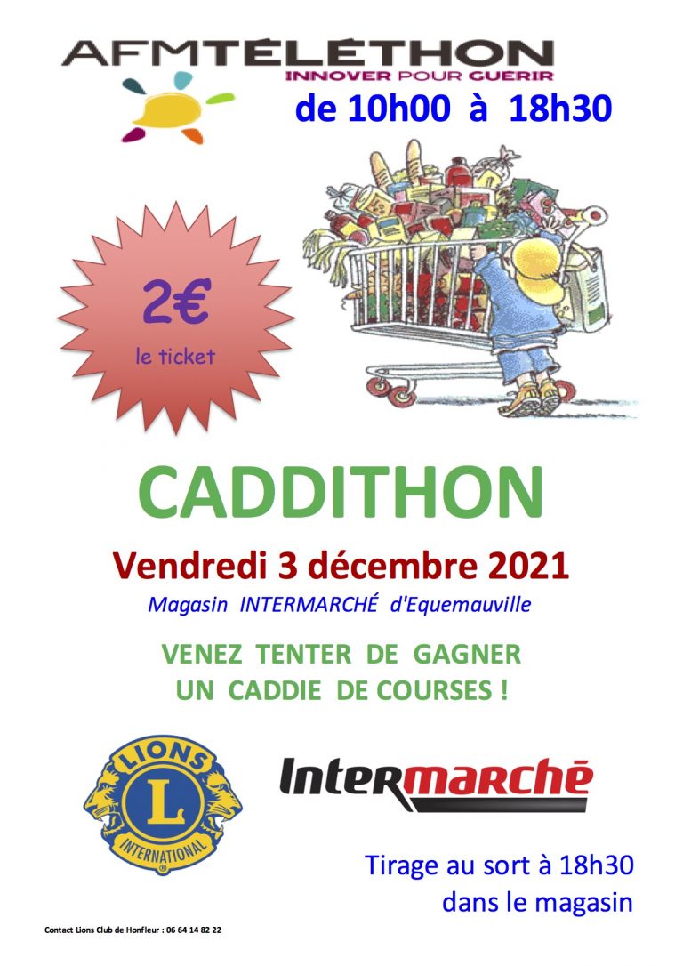 Le Lion’s Club de Honfleur lance son Caddithon…
