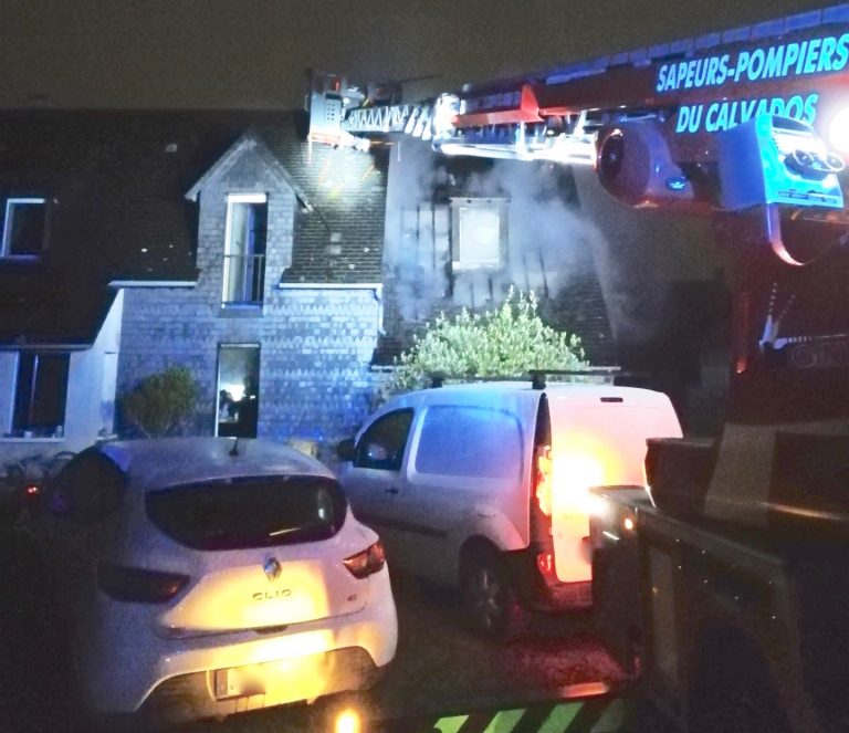 Honfleur : Un incendie détruit un garage et endommage une maison d’habitation…