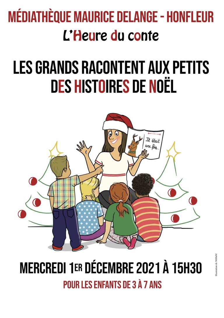 Des histoires de Noël à la Médiathèque de Honfleur