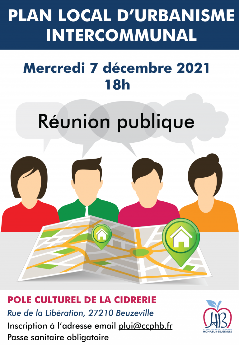 Réunion publique à Beuzeville sur le PLUi…