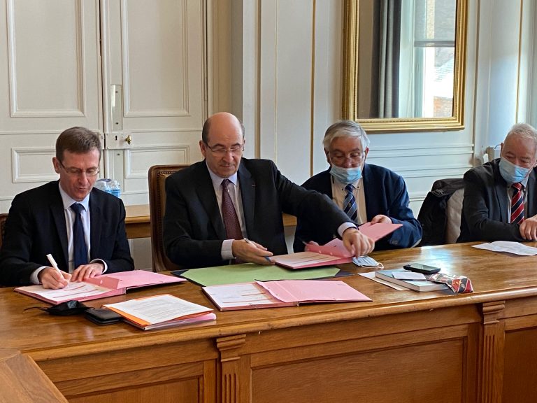 Signature d’une convention d’opération de revitalisation du territoire à Honfleur…