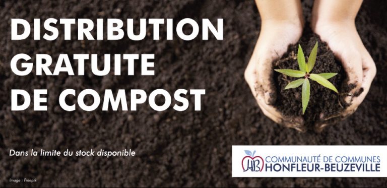 DISTRIBUTION GRATUITE DE COMPOST à la CCPH-B