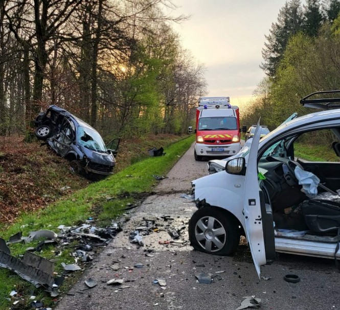 Deux blessés dans un accident de la circulation à Saint-Gatien des Bois