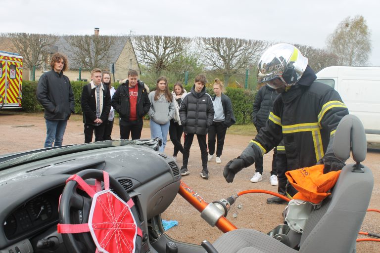 Journée sécurité routière au Lycée Albert-Sorel de Honfleur