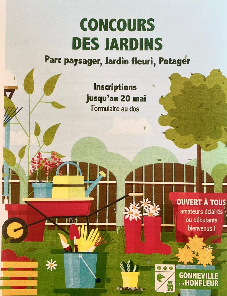 Lancement du concours des jardins à Gonneville-sur-Honfleur…