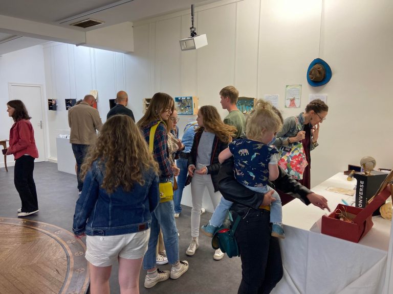 Vernissage de l’exposition «  Petits cabinets de curiosités » au Musée Eugène Boudin…