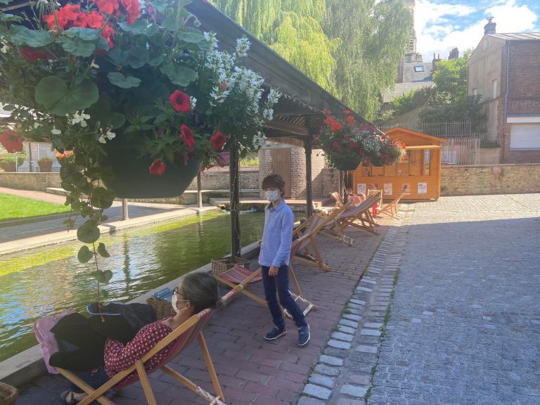 Lire au lavoir…