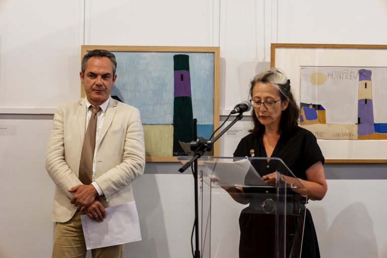 Vernissage de l’exposition «  Un phare pour l’art » au musée Eugène Boudin