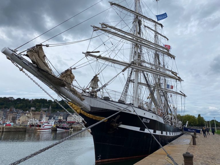 « Le Belem » en escale 4 jours à Honfleur