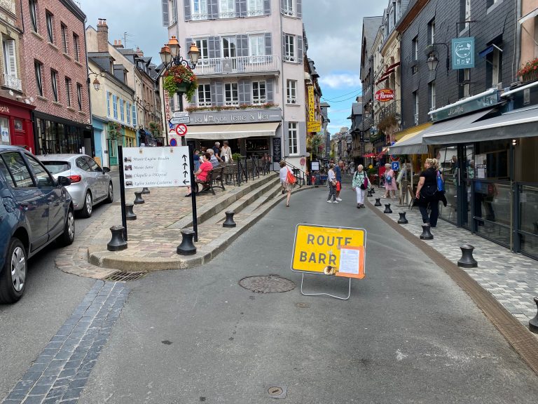 Début des travaux de la rue Haute