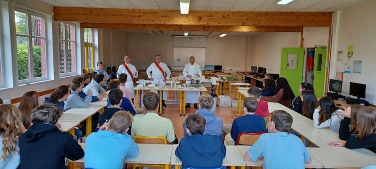 Les disciples d’Escoffier au Lycée Albert Sorel de Honfleur