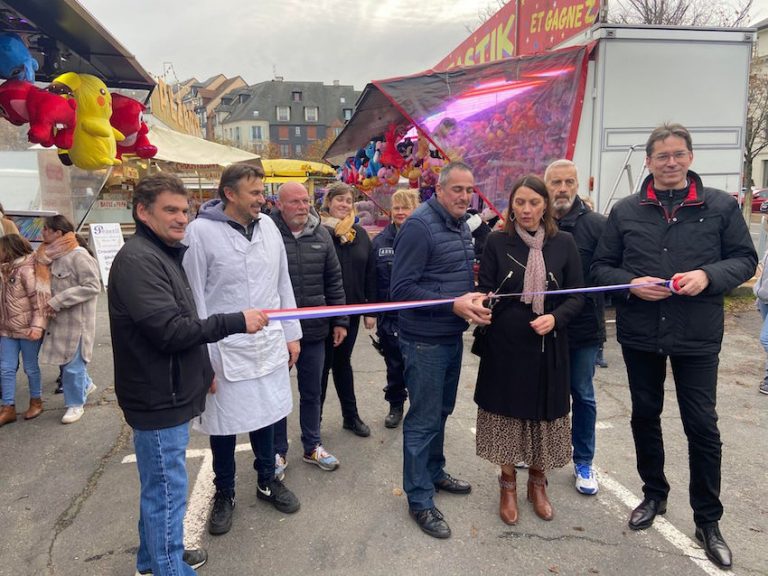 Inauguration de la Foire Sainte-Catherine de Honfleur