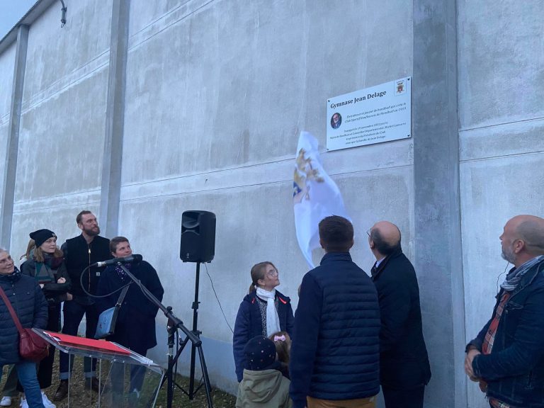 Inauguration de la salle de sport Jean Delage