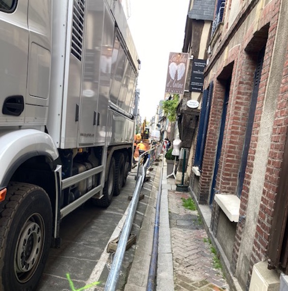 Les travaux de la rue Haute font souffrir les commerçants