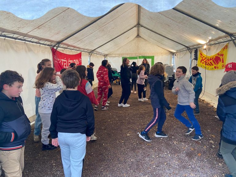 Les écoliers et les lycéens honfleurais participent au Téléthon 2022…