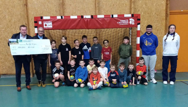 Un sponsor généreux pour le Handball honfleurais