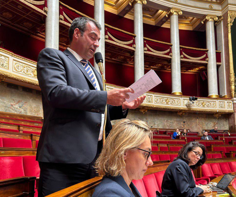 Pour le Député Christophe Blanchet, la loi de Programmation Militaire est favorable au Calvados…