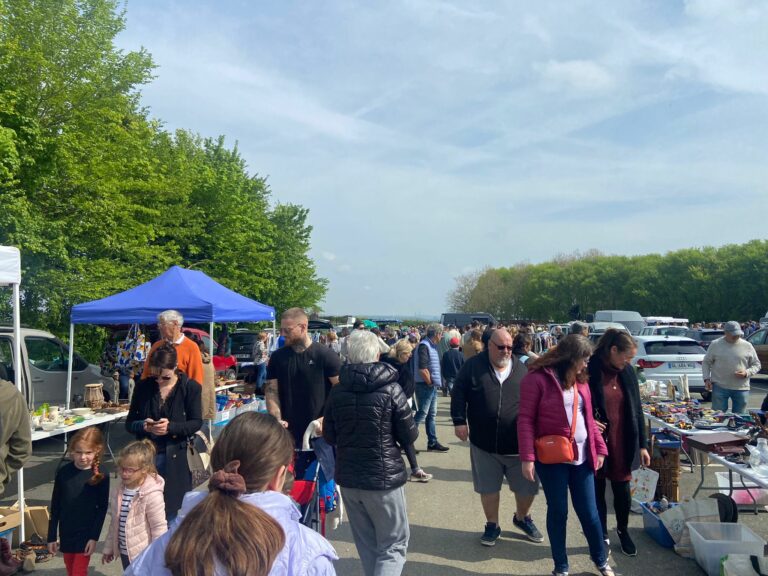 Succès à la foire à tout du handball