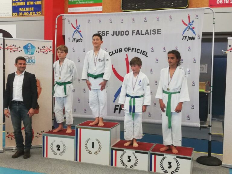 Le championnat de Normandie de judo réussit aux jeunes du Judo Club du Pays d’auge