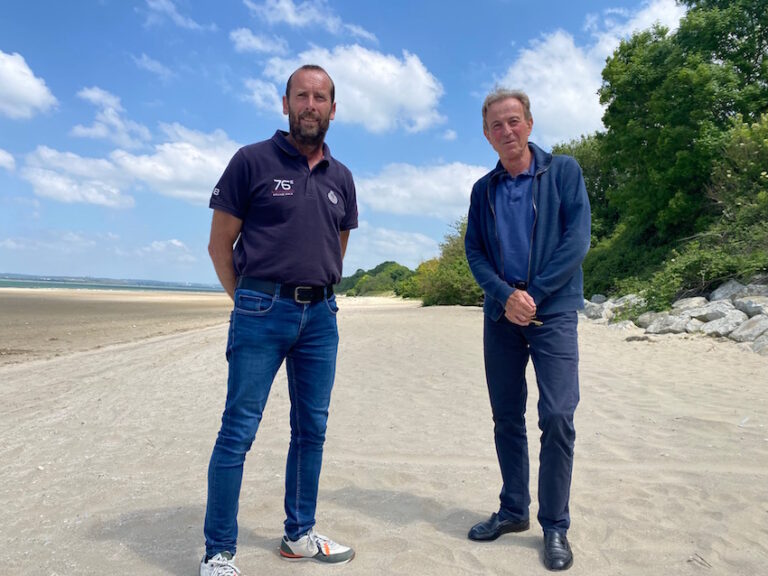 Opération « zéro déchet » sur plage de Honfleur