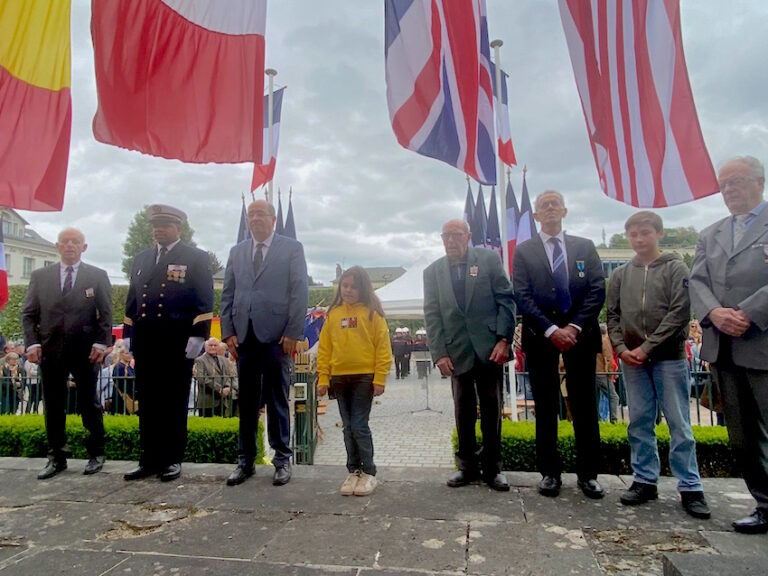 Les honfleurais commémorent la fin de la guerre de 1945